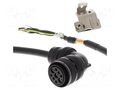 Accessories: Connection lead; Standard: Omron; 1S; power; 10m OMRON R88A-CA1E010BF-E