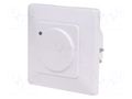 Sensor: microwave motion detector; Connection: screw terminals F&F DRM-07
