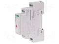 Timer; 1÷15min; NO / NC; 10A; 24VAC; 24VDC; for DIN rail mounting F&F PO-415-24V