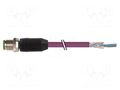 Connecting cable; male; 7000; IP67; 60VAC; 60VDC; 4A; 20m; PIN: 5 MURRELEKTRONIK 7000-13105-8032000