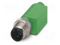 Adapter; PIN: 3; straight; 60VDC; 60VAC; 4A; -25÷90°C PHOENIX CONTACT 1519781