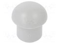 Stopper; polyamide; light grey; Entrelec; Ø: 9.7mm; Size: 13; L: 9mm TE Connectivity 1SNG610016R0000