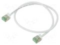 Patch cord; RJ45 plug,both sides; U/FTP; Cat 8.1; stranded; Cu Goobay GOOBAY-74359