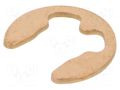 Circlip; spring bronze; 6mm; BN 592; Ring: external; DIN 6799 BOSSARD B6/BN592