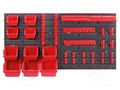 Accessories: toolboard; 400x165x400mm; ORDERLINE 4 KISTENBERG KOR4-S411