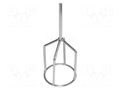 Mixer; 80mm; for mortar; Mounting: hexagonal SOLID TOOLS SOLID-5406