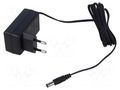 Power supply: switching; mains,plug-in; 12VDC; 2A; 24W; 81.16% POS POS12200A-H