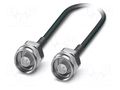 Cable; N male,both sides; FRNC; shielded connectors; black; 0.5m PHOENIX CONTACT 1340122