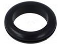 Grommet; Ømount.hole: 52mm; Øhole: 41mm; black; -40÷125°C; EPDM ESSENTRA ESS-10285015