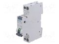 RCBO breaker; Inom: 10A; Ires: 30mA; Poles: 1+N; 230/400VAC; IP20 SIEMENS 5SV1316-7KK10