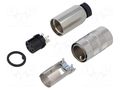 Connector: M16; plug; female; 423; 6A; 250V; PIN: 5; straight; brass BINDER 99-5114-00-05