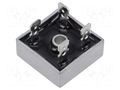 Bridge rectifier: single-phase; Urmax: 200V; If: 35A; Ifsm: 400A DC COMPONENTS MB352-DC