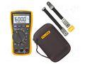 Digital multimeter; LCD; 3,75 digit (6000); True RMS AC FLUKE FLK-117/C11XT/TPAK