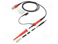 Probe: for oscilloscope; high voltage; 300MHz; 100: 1; 4kV; 1.2ns TESTEC TT-HV400