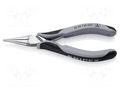 Pliers; flat; ESD; for electronics; 145mm KNIPEX KNP.3552145ESD