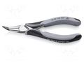 Pliers; curved; ESD; for electronics; 145mm KNIPEX KNP.3582145ESD