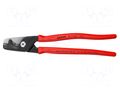 Cutters; cutting; with step cut; 229mm; Blade: about 56 HRC KNIPEX KNP.9511225