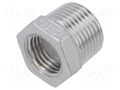 Nipple; threaded,reductive; max.10bar; 16.5mm PNEUMAT 2080-3/8-1/4-ES