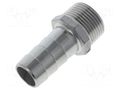 Threaded fitting; connector pipe; max.10bar; L: 58mm PNEUMAT 3040-20-3/4-ES