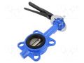 Inter-flange flap valve; cast iron; NBR; max.16bar; -20÷120°C PNEUMAT FMP-DN65-NBR