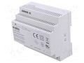 Power supply: switching; for DIN rail; 153.6W; 48VDC; 3.12A; 3kV AIMTEC AMED150-48SGY