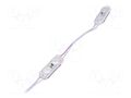 LED; white neutral; 4000K; 720mW; 85lm; IP67; 170°; No.of diodes: 2 POS MW-MLD-HE-2NW170