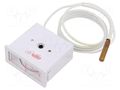 Sensor: thermometer with capillary; Body dim: 55x52x25mm ARTHERMO TK-ROF