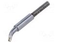 Tip; bent chisel; 1.3x0.5mm; for hot tweezers QUICK QUICK-TSS06-1.3H