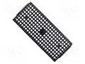 Electronic components tray; ESD; 320x135mm; black; 150°C; BGA ANTISTAT ATS-030-1293