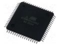 IC: AVR microcontroller; TQFP64; Ext.inter: 50; Cmp: 4; ATXMEGA MICROCHIP TECHNOLOGY ATXMEGA128A3-AU