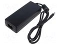 Power supply: switching; 20VDC; 6A; Out: 5,5/2,5; 120W; 85÷264VAC MEAN WELL GST120A20-P1M