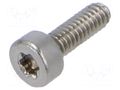 Screw; M2x6; 0.4; Head: cheese head; Torx®; TX06; ISO 14579 BOSSARD B2X6/BN4853