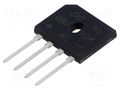 Bridge rectifier: single-phase; Urmax: 800V; If: 10A; Ifsm: 220A DC COMPONENTS GBU10K-DC