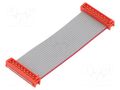 Ribbon cable with connectors; Tape ph: 1.27mm; PIN: 18; 2x9 TE Connectivity 2205067-1