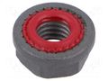Nut; with flange,with seal; hexagonal; 1.5; steel; H: 9mm; 17mm BOSSARD B10/BN1226