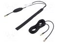 Antenna; automotive,inner; DAB; socket MTA 15-7137134