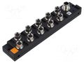 Distribution box; M8; PIN: 3; socket; 30VDC; 1.5A; ASBSM; IP67; IN: 10 LUMBERG AUTOMATION ASBSM10/LED3