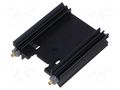 Heatsink: extruded; H; TO220,TO3P; black; L: 50.8mm; W: 45mm; 6.2K/W FISCHER ELEKTRONIK SK/409/50.8/STIC