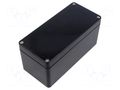 Enclosure: multipurpose; X: 75mm; Y: 160mm; Z: 75mm; polyester; black RAYCHEM RPG EX-GRJ06BK