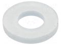 Washer; round; M2,5; D=5.6mm; h=0.8mm; polyamide; natural ESSENTRA ESS-10354766