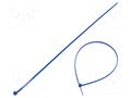 Cable tie; with metal; detectable by a metal detector; L: 150mm TIE10 TT3.6X150/BL