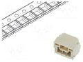 Connector: wire-board; socket; male; 1.25mm; PIN: 2; w/o contacts JOINT TECH A12514WR-S-02P