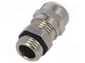 Cable gland; without nut; PG7; IP68; brass; Entrelec TE Connectivity 1SNG602083R0000