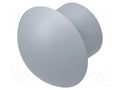 Stopper; polyamide; light grey; Entrelec; Ø: 19.7mm; Size: 29 TE Connectivity 1SNG610058R0000