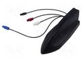 Antenna; external; AM,DAB,FM,GNSS,GPS; Fakra; plug; 3.5m; top MTA 15-7677520