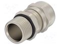 Cable gland; without nut; PG9; IP68; brass; Entrelec TE Connectivity 1SNG602088R0000