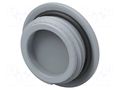 Stopper; M20; 1.5; IP68; polyamide; grey; Entrelec; Thread: metric TE Connectivity 1SNG620014R0000