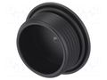 Stopper; PG16; IP68; polyamide; black; Entrelec; Thread: PG; 10mm TE Connectivity 1SNG620072R0000