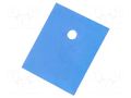 Tape: heat transfer; W: 18mm; L: 23mm; Thk: 0.3mm; 1.5W/mK AG TERMOPASTY TO247-15-23X18X03