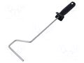Paint roller handle; W: 100mm; Ø: 6mm SOLID TOOLS SOLID-5302
